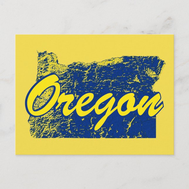 Postal Oregón (Anverso)