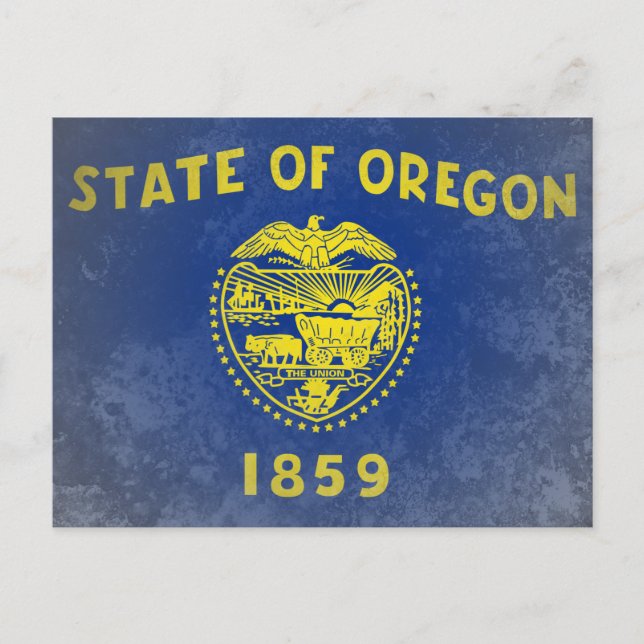 Postal Oregón (Anverso)
