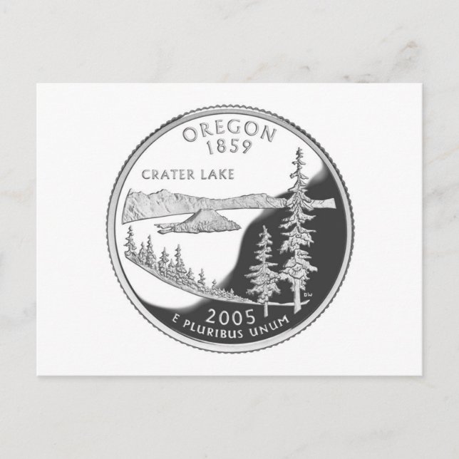 Postal Oregón (Anverso)