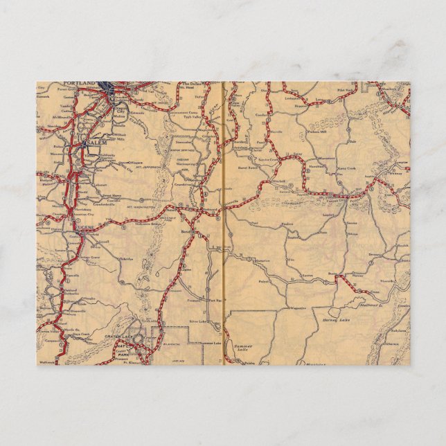 Postal Oregón 4 (Anverso)