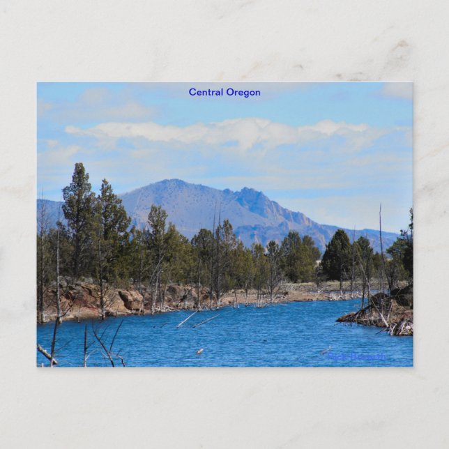 Postal Oregón central (Anverso)