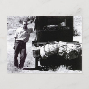 Postal "¡OREGÓN O BUSTO! ¡Promo para visitar OR!