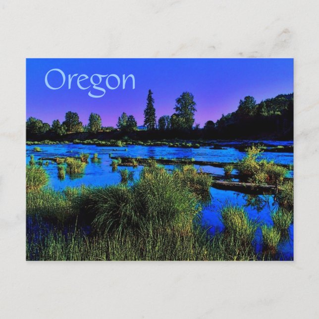 Postal Oregon Postcard (Anverso)