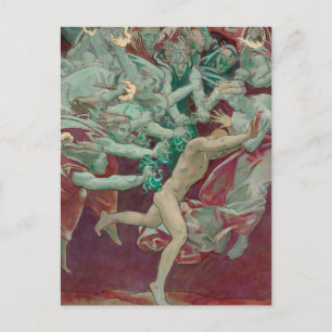 Postal Orestes y las Furias por John Singer Sargent