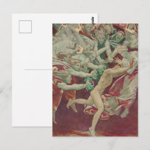 Postal Orestes y las Furias por John Singer Sargent