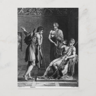 Postal Orestes y Pyrrhus