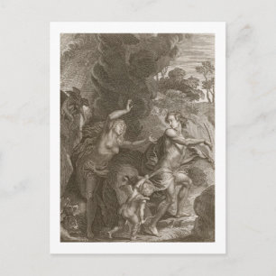 Postal Orfeo, liderando la Eurídice fuera del infierno, m