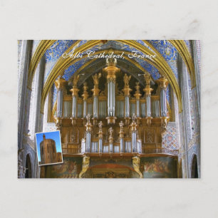 Postal Órgano Catedral de Albi