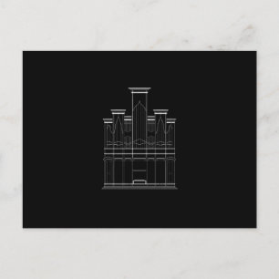 Postal Órgano de iglesia
