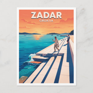 Postal Órgano de Mar, Zadar, Croacia