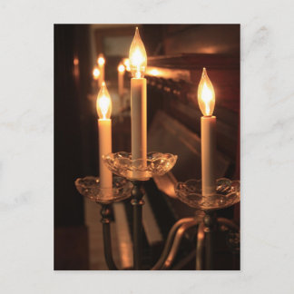 Postal Órgano Y Luz