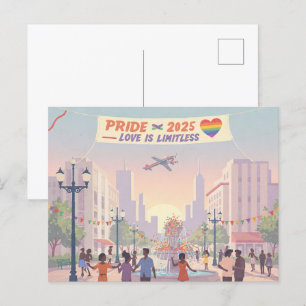 Postal 'Orgullo 2025 - El amor no tiene límites'