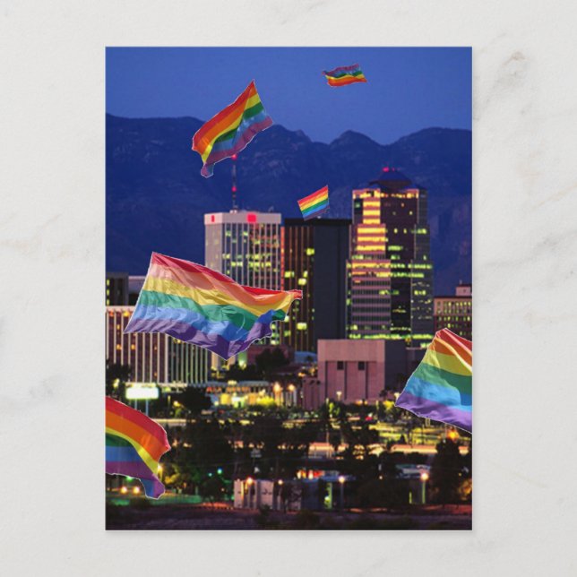 Postal Orgullo aéreo de Tucson, AZ (Anverso)