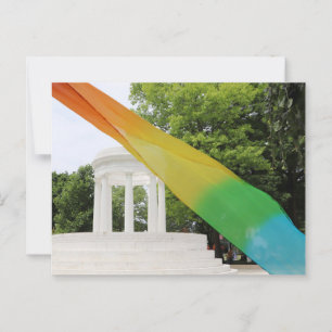 Postal Orgullo Arcoíris de Marshall Michigan