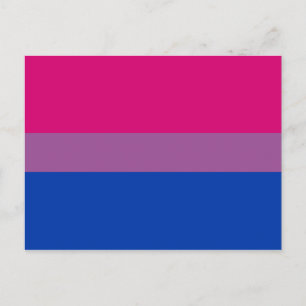 Postal Orgullo bisexual (Bandera Bi)