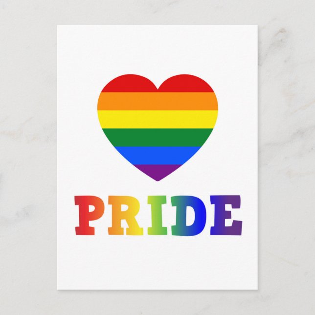 Postal Orgullo cardíaco (Anverso)