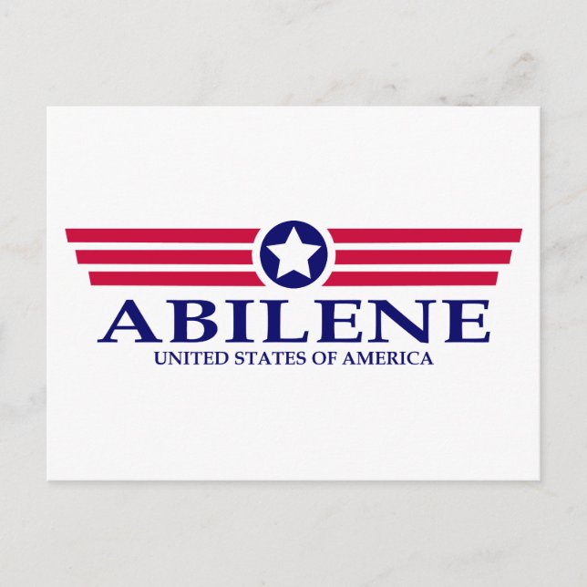 Postal Orgullo de Abilene (Anverso)