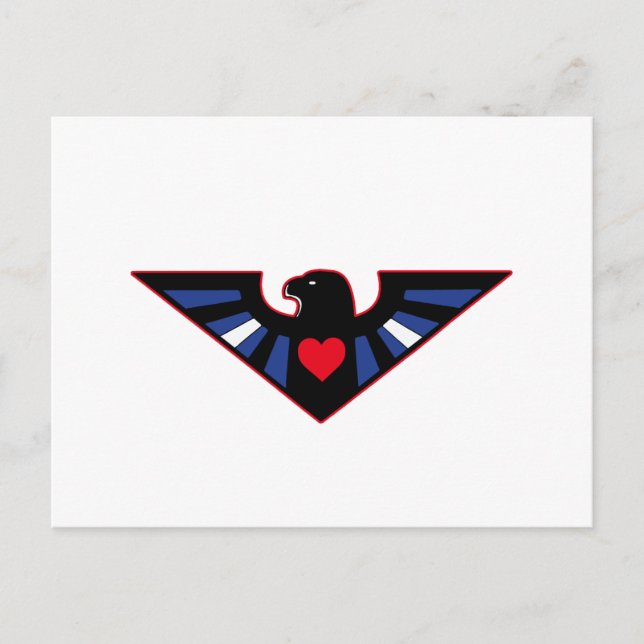 Postal Orgullo de Águila de Cuero (Anverso)