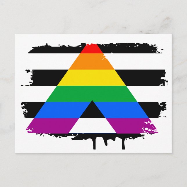 Postal Orgullo de Aliado Recto (Anverso)