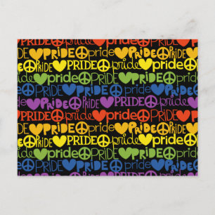 Postal orgullo de arco iris