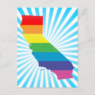 Postal orgullo de california.
