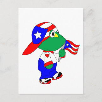 Postal Orgullo de Coqui Puerto Rico