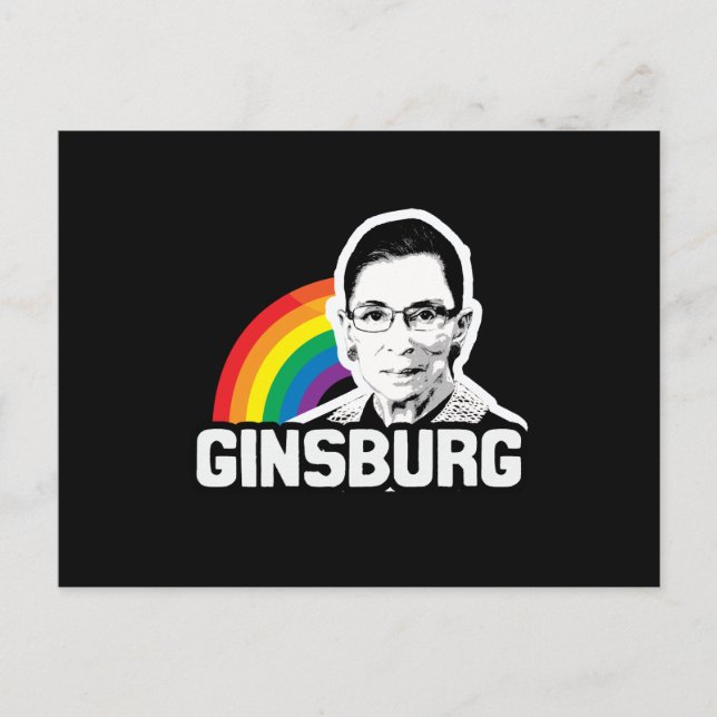 Postal Orgullo de Ginsburg (Anverso)