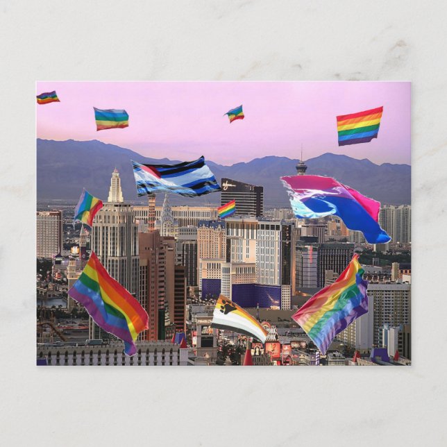 Postal Orgullo de Las Vegas (Anverso)
