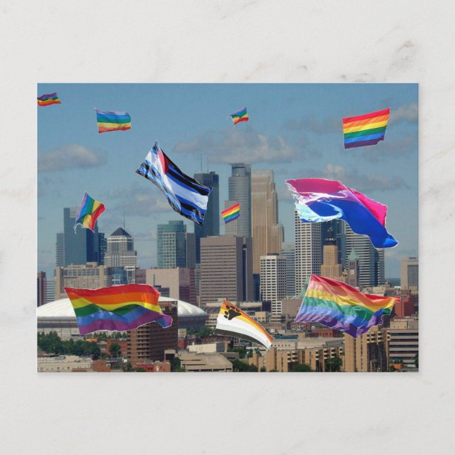 Postal Orgullo de Minneapolis (Anverso)