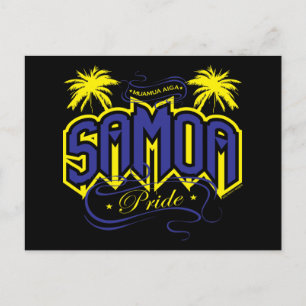 Postal Orgullo de Samoa