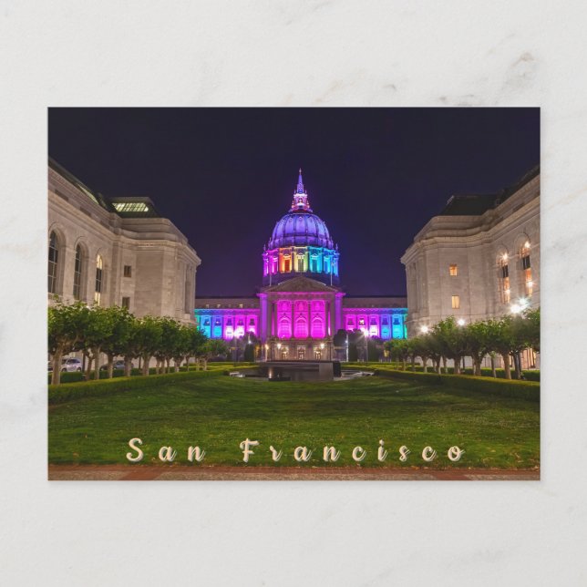 Postal Orgullo de San Francisco (Anverso)