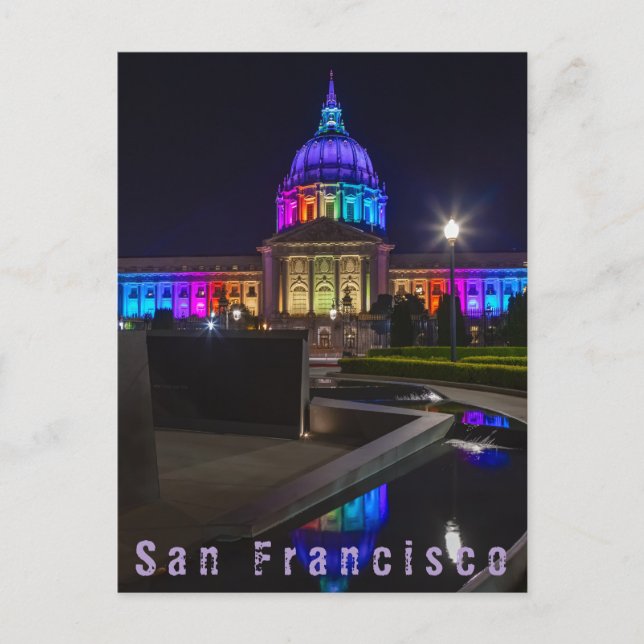Postal Orgullo de San Francisco (Anverso)
