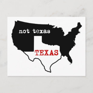 Postal ¡Orgullo de Texas! Texas/No Texas