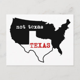 Postal ¡Orgullo de Texas! Texas/No Texas