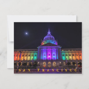Postal Orgullo del ayuntamiento