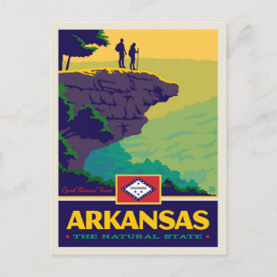 Postal Orgullo del Estado   Arkansas