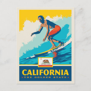 Postal Orgullo del Estado   California