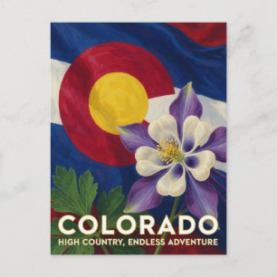 Postal Orgullo del estado de Colorado ✦ Patrimonio Centen