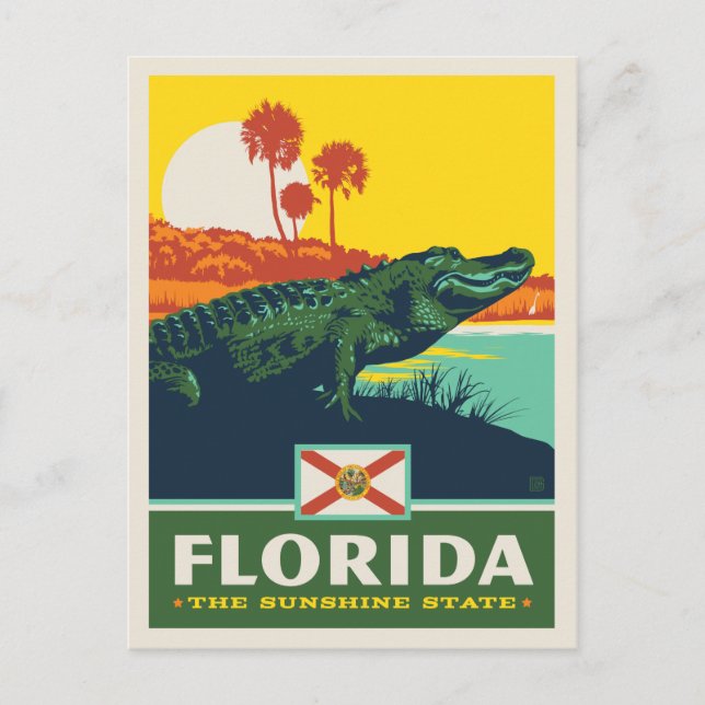 Postal Orgullo del Estado | Florida (Anverso)