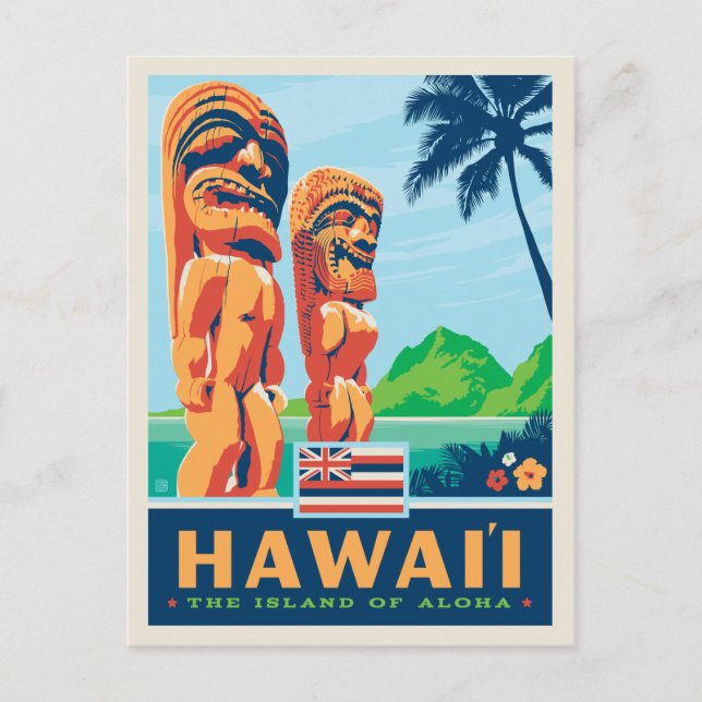 Postal Orgullo del Estado | Hawai (Anverso)