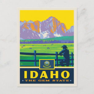 Postal Orgullo del Estado   Idaho