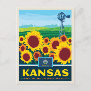 Postal Orgullo del Estado   Kansas