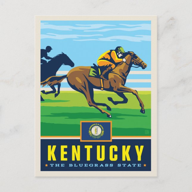 Postal Orgullo del Estado | Kentucky (Anverso)