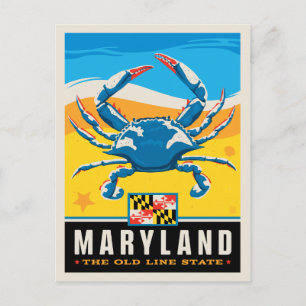 Postal Orgullo del Estado   Maryland