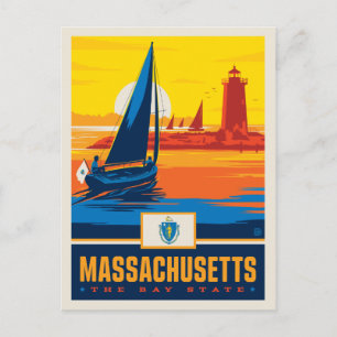 Postal Orgullo del Estado Massachusetts