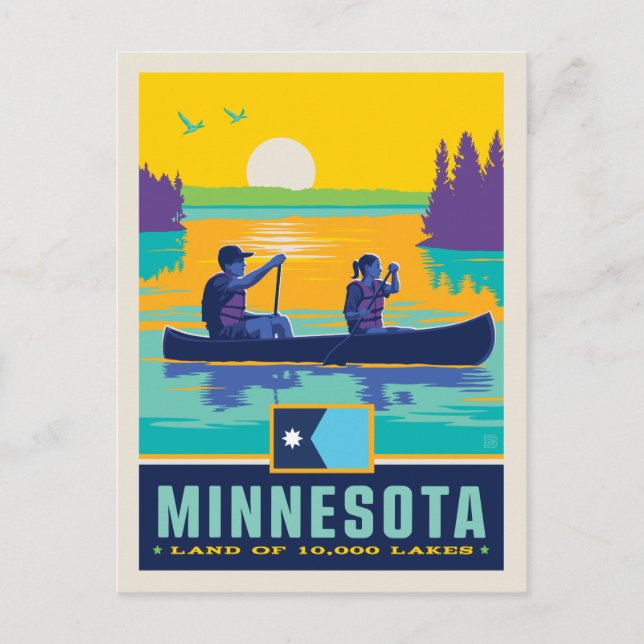 Postal Orgullo del Estado | Minnesota (Anverso)
