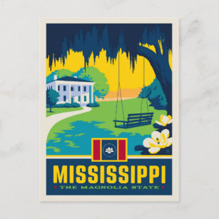 Postal Orgullo del Estado   Misisipi