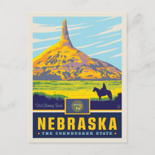 Postal Orgullo del Estado Nebraska