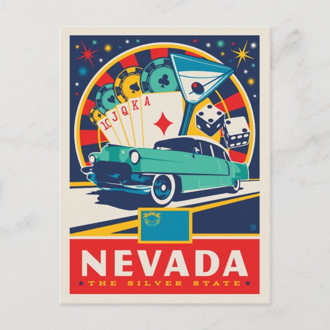 Postal Orgullo del Estado | Nevada (Anverso)