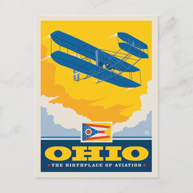 Postal Orgullo del Estado | Ohio (Anverso)